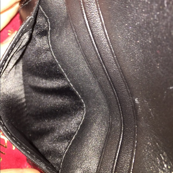 Black Coach wallet - Picture 4 of 6